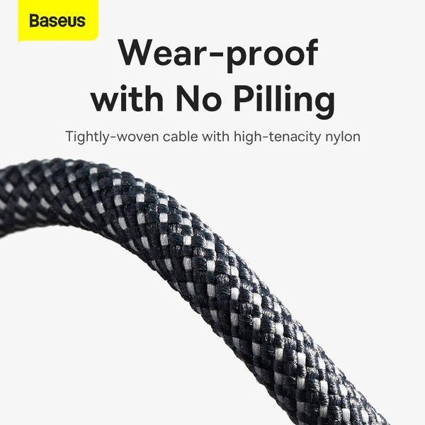 Кабель Baseus Dynamic Series Fast Charging Data Cable USB to Type-C 100W 1m Slate Gray