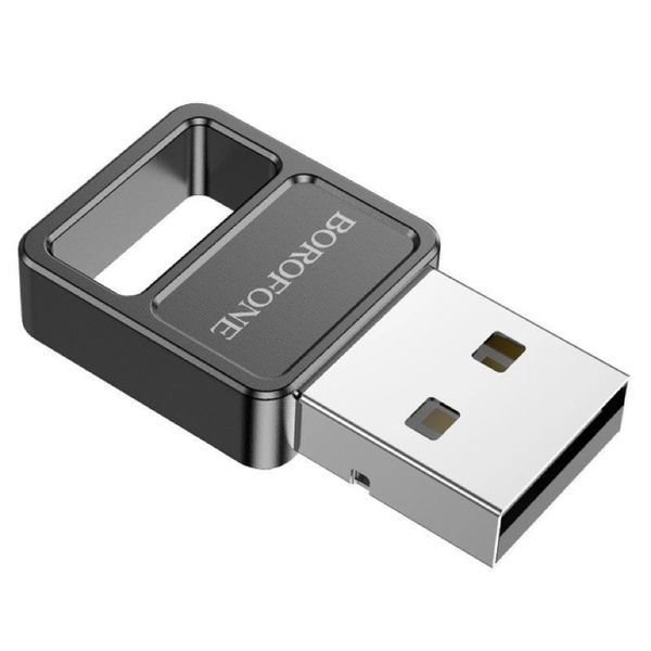 Адаптер Bluetooth BOROFONE DH8 USB BT Adapter Black
