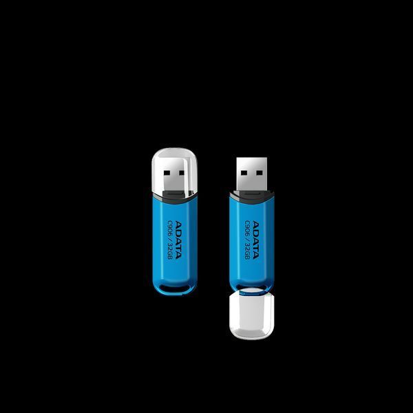Флеш-накопитель ADATA USB 2.0 C906 32Gb Water Blue