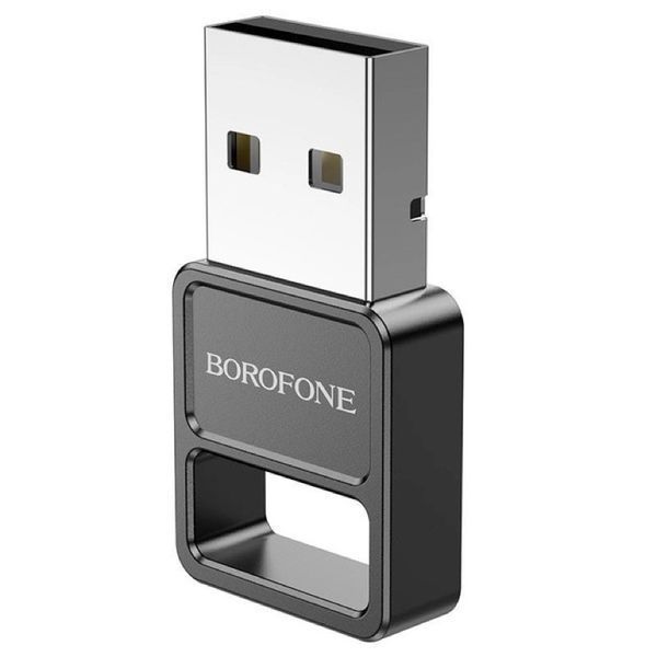 Адаптер Bluetooth BOROFONE DH8 USB BT Adapter Black