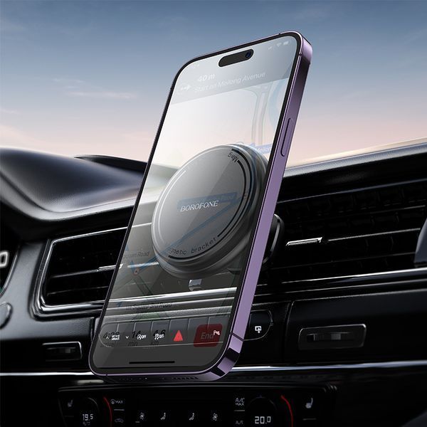 Автодержатель для телефона BOROFONE BH135 Parker ring magnetic car holder(air outlet)