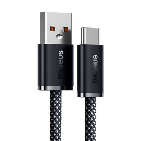 Кабель Baseus Dynamic Series Fast Charging Data Cable USB to Type-C 100W 1m Slate Gray
