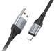 Кабель HOCO X102 Fresh charging data cable iP Black