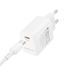 Мережевий зарядний пристрій BOROFONE BN28 Fuente single port PD30W charger (EU) White