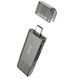 Кардидер HOCO HB39 USB/Type-C 3.0 High-Speed ​​Card Reader Metal Gray