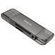 Кардидер HOCO HB39 USB/Type-C 3.0 High-Speed ​​Card Reader Metal Gray