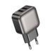 Сетевое зарядное устройство BOROFONE BAS51A Absolute dual-port charger Black
