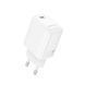 Мережевий зарядний пристрій BOROFONE BN28 Fuente single port PD30W charger (EU) White