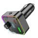 ОЗУ с FM-модулятором HOCO E81 Fantasy PD30W+QC3.0 car BT FM transmitter Black