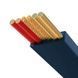 Кабель Baseus Bright Mirror 2 Series Retractable 3-in-1 Fast Charging Data Cable USB to M+L+C 66W 1.1m Blue