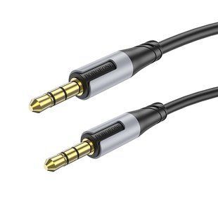 Аудиокабель BOROFONE BL19 3.5mm male to 3.5mm male, TPE, 1m Black