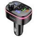 ОЗУ с FM-модулятором HOCO E62 Fast PD20W+QC3.0 car BT FM transmitter Black
