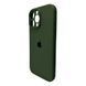 Чохол для смартфона Silicone Full Case AA Camera Protect for Apple iPhone 16 Pro Max 40,Atrovirens