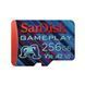 Карта памяти microSDXC (UHS-1 U3) SanDisk GamePlay A2 256Gb 10 V30 (R190MB/s, W130MB/s)