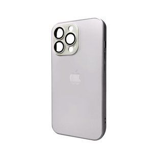 Чехол для смартфона AG Glass Matt Frame Цвет для Apple iPhone 12 Pro Titanium Grey