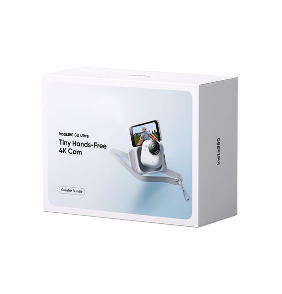 Экшн-камера Insta360 GO Ultra Creator Bundle (Arctic White)