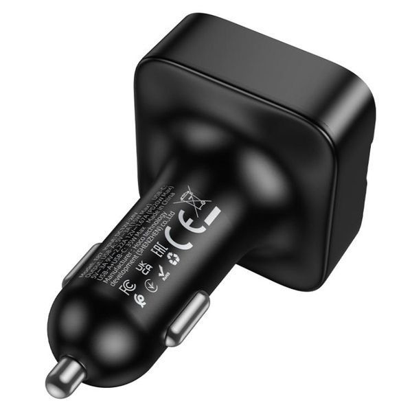 ОЗУ с FM-модулятором HOCO E87 Delta 35W(1A1C) BT FM transmitter