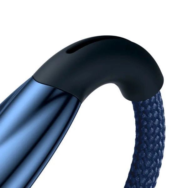 Кабель Baseus Glimmer Series Fast Charging Data Cable Type-C to Type-C 100W 1m Blue