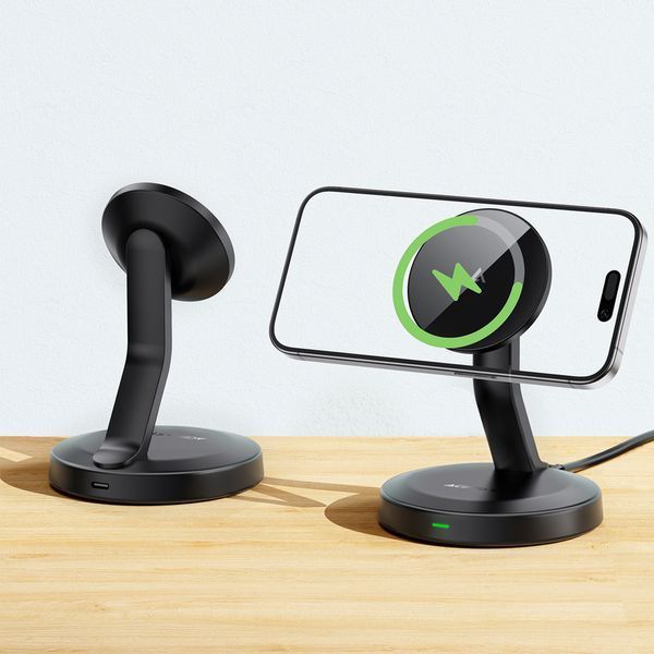 Беспроводное мультизарядное устройство ACEFAST E26 Desktop Mobile Phone Wireless Charging Holder