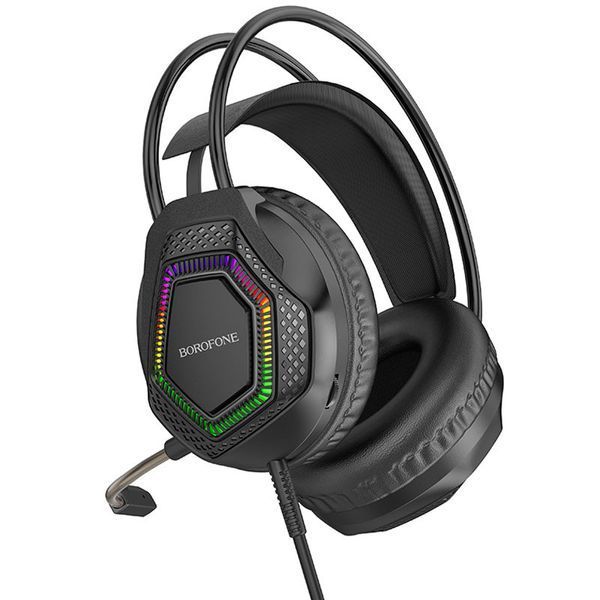 Наушники игровые BOROFONE BO105 Thunder gaming headphones Black