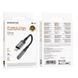 Перехідник BOROFONE BV24 Graceful digital audio converter cable iP to 3.5mm Metal Grey