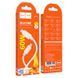 Кабель HOCO X122 Benefit 60W silicone charging data cable C to C White