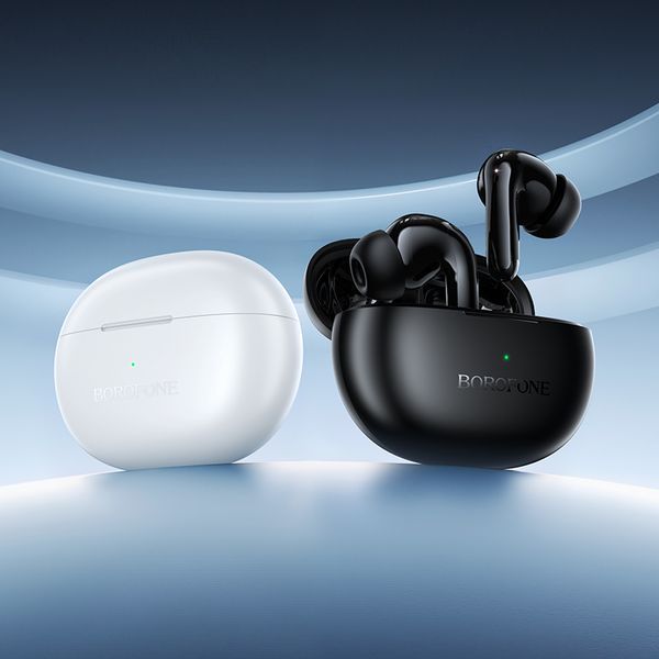 Беспроводные наушники TWS BOROFONE FQ16 Star ANC+ENC smart AI translation headset(App) Black