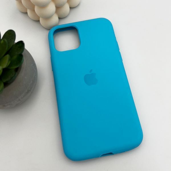 Чехол для смартфона Silicone Full Case AA Open Cam для iPhone 11 Pro круглый 38,Surf Blue