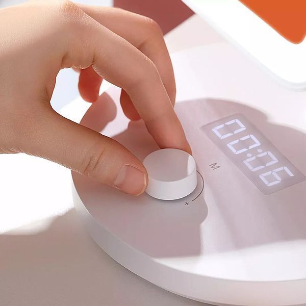 Зеркало для макияжа Xiaomi JordanLED table folding cosmetic mirror Pink
