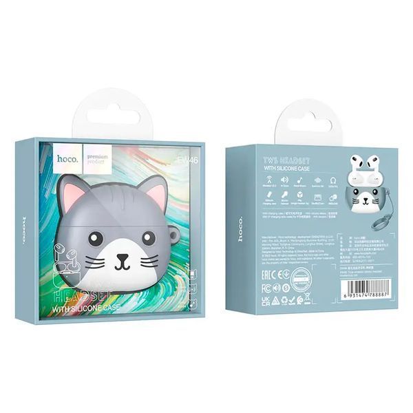 Бездротові навушники HOCO EW46 True wireless stereo headset Mysterious Cat