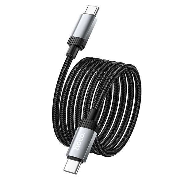 Кабель HOCO X117 Star 60W скачать data cable C to C Black