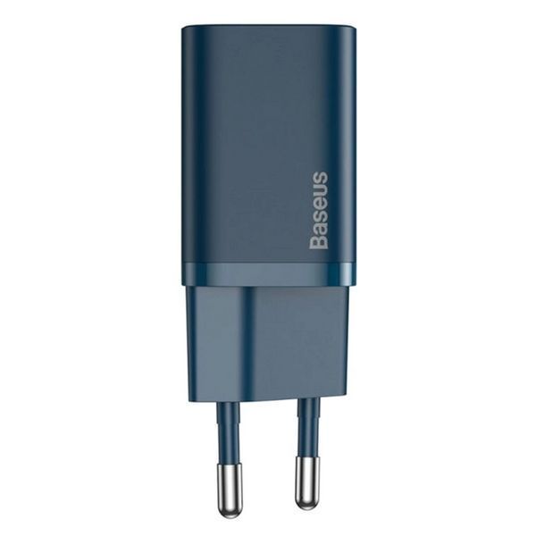 Сетевое зарядное устройство для Baseus Super Si Quick Charger 1C 20W EU Blue