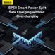Мережевий зарядний пристрій з кабелем Baseus GaN5 Pro Fast Charger 2C+U 65W EU White (Baseus Xiaobai charging Cable Type-C to Type-C 100W)