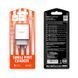 Мережевий зарядний пристрій HOCO C81A Asombroso single port charger 10.5W White