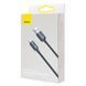 Кабель Baseus Crystal Shine Series Fast Charging Data Cable USB to iP 2.4A 2m Black