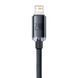 Кабель Baseus Crystal Shine Series Fast Charging Data Cable USB to iP 2.4A 2m Black