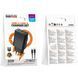 Мережевий зарядний пристрій BOROFONE BAS76A Source PD30W+QC3.0 charger set(C to C) Black