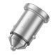 Автомобільний зарядний пристрій HOCO NZ10 Handy PD45W+QC3.0 car charger Silver