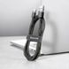 Кабель Baseus Cafule Cable USB For Type-C 3A 0.5m Gray+Black