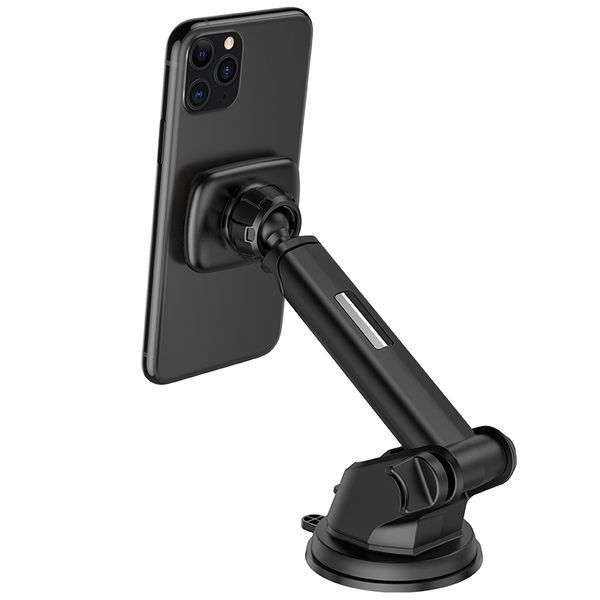 Автодержатель для телефона HOCO CA67 Sagittarius series stretch magnetic car holder Black