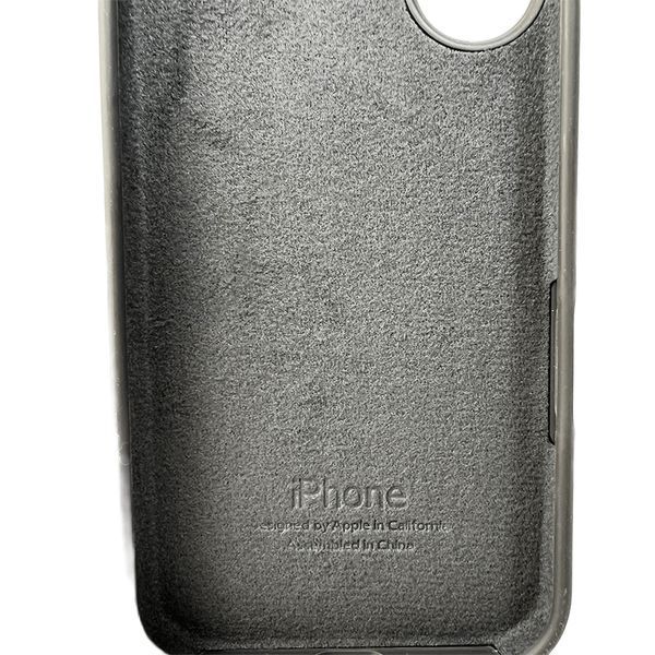 Чехол для смартфона Silicone Full Case AA Open Cam для iPhone 16 12,Dark Grey