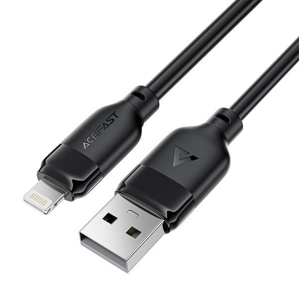 Кабель ACEFAST C16-02 TPU charging data cable USB-A to L Black