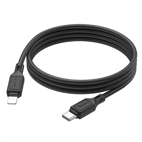 Кабель HOCO X90 Cool silicone PD обеспечивает data cable для iP Black