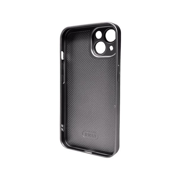 Чехол для смартфона AG Glass Matt Frame Color Apple iPhone 14 Titanium Grey