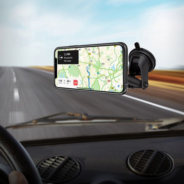 Автодержатель для телефона HOCO CA67 Sagittarius series stretch magnetic car holder Black