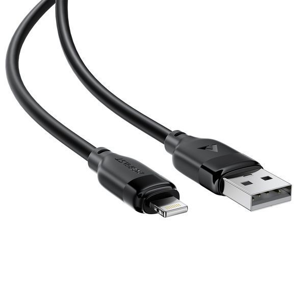 Кабель ACEFAST C16-02 TPU charging data cable USB-A to L Black