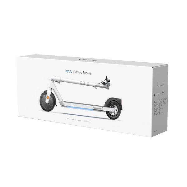 Электросамокат OKAI ES20-NEON White 9", 300(600)W, 9.8Ah, 40km, 25km\h, 20%, NFC, App, 16kg