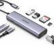 USB-хаб UGREEN CM512 USB-C to 2*USB3.0+HDMI+RJ45+SD&TF +PD port Converter