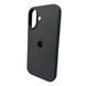 Чехол для смартфона Silicone Full Case AA Open Cam для iPhone 16 12,Dark Grey