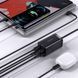 Мережевий зарядний пристрій з кабелем Baseus GaN3 Pro Desktop Fast Charger 2C+2U 65W (Cable Type-C to Type-C 100W(20V/5A) 1m) Black